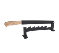 Wakects Fendeur de Bois de Chauffage Mural, Acier à Haute Teneur en Carbone, Hachoir Manuel Efficace pour Bois Tendre pour Une Utilisation en Extérieur