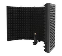 Wakects Filtre de Son pour Microphone 5 Couches, écran D'isolation | Écran d\'enregistrement de Studio à Angle réglable, plastique ABS 1692g, diffusion intérieure, suivi Vocal, Podcasting
