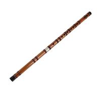 Wakects Flûte Chinoise en Bambou, Bambou Amer séché à L’ombre 5 Ans, | Matériau Naturel séché à L'ombre, Connecteur en Laiton, Compatible Débutant, Pratique Musicale, Instrument de Musique