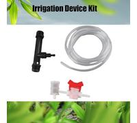 Wakects Injecteur d'engrais, Kit d'engrais Venturi, Dispositif 'Irrigation pour Le Système 'arrosage du Jardin avec Un Interrupteur 'Injecteur ' Tube à Eau Filtre