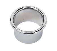 Wakects Insert de Support de Sèche-cheveux, Tube de Support de Sèche-cheveux en Acier Inoxydable pour Salon de Coiffure, Station de Coiffure, Salle de Bain à Domicile, Diamètre Extérieur (SILVER)