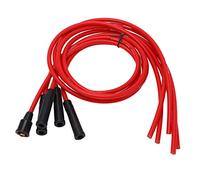 Wakects Jeu de Fils d'allumage pour Bougie d'allumage, Silicone Haute Performance, efficacité Moteur Améliorée, Longueur 1 M, Compatible avec les Voitures Classiques à 4 Cylindres