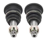 Wakects Joint à Rotule d'extrémité de Biellette de Direction, Boulon en Alliage d'acier de 12 Mm, Bague Anti-poussière, Remplace les Pièces de Direction Avant Usées pour VTT Go Kart 110, 125, 150