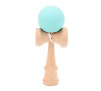 Wakects Kendama, Jeu de Balle en Bois Kendama Jouets en Bois avec Ficelle pour Améliorer la Coordination œil-Main Jeu de Groupe Amusant pour Les Fêtes Intérieur Extérieur (Green)