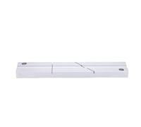 Wakects Kit de Blocs d'épissure en Alliage d'aluminium, Ensemble de Blocs 'épissure pour Bobine de 1, 4 et 10 Pouces, Plaque de Piste Complète de Coupe Précise avec Ruban 'épissure pour Les (Blue)