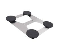 Wakects Kit de Montage pour Toit Ouvrant de Voiture, Support Satellite en Acier Inoxydable avec Plaques de Fixation Magnétiques 24 X 20 Cm pour Toit Ouvrant, Pare-brise, Galerie de SUV, Utilisation en