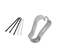 Wakects Kit de Recharge de Pointes de Rechange pour Stylet pour Note 8/9 Tab S3/S4 avec 5 Pointes Supplémentaires, Pincettes et Cadre de Fixation, Noir ou Blanc (Black)