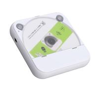 Wakects Lecteur CD Portable BT, écran LCD Rechargeable, Lecteur de Musique USB AUX CD avec écouteurs pour Voyage en Voiture, Sport à Domicile