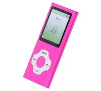 Wakects Lecteur MP3 MP4, Son HiFi, écran Couleur 1,8 Pouces, Lecteur de Musique Vidéo Portable Extensible de 128 Go pour Le Divertissement, L'apprentissage en Plein Air, la Salle de Sport (Rose et