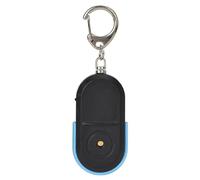 Wakects Localisateur de Clés, Localisateur de Clés, Sifflet, D'alarme Anti-Perte, Télécommande sans Fil, Lumière LED électronique pour Portefeuilles, Sacs MP3 (Blue)