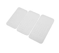 Wakects Lot de 3 Tampons d'installation de Carte Mère de Téléphone, Tampon d'absorption 'écran en Caoutchouc pour Réparation 'écran LCD, Grande Zone de Travail, Outil Compact Léger pour