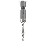 Wakects M4 1/4 "chandelle de Peu de Perceuse de Jambe de Sortilège de HSS, dureté élevée D'auto-centrage de Peu de Perceuse en Spirale pour le Perçage Tapant le Fer en Aluminium en