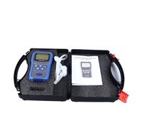 Wakects Manomètre Numérique ABS Manomètre Numérique 0 à ± 10 KPa 12 Unités LCD Réglage de la densité de l'air Haute Précision pour les Tests de Ventilation des Techniciens CVC