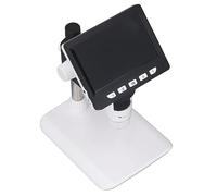 Wakects Microscope électronique Numérique, Microscope USB 4,3 Pouces 50x à 1000x 2MP 1080P avec 8 écrans LED IPS, Batterie Rechargeable pour Les Réparations Industrielles, l'inspection, Les Loisirs