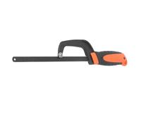 Wakects Mini Cadre de Scie à Métaux Réglable Petit Cadre de Scie à Métaux en Alliage d'aluminium avec Lame Poignée Nervurée Poignée Ergonomique pour la Réparation Bricolage Coupe Bois Panneau PVC