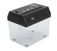 Wakects Mini Destructeur de Papier, Destructeur de Documents Portable USB avec Entrée de 4,84 Pouces avec Interrupteur à 3 Positions pour Papier A4 A6, Bureau, Maison, école