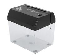 Wakects Mini Destructeur de Papier électrique, Destructeur de Papier Portable USB, Petit Coupe-Documents de Bureau, Interrupteur Inverse de Coupe de Bande D'entrée de 4,84 Pouces avec