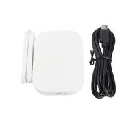 Wakects Mini Hub pour Maison Intelligente, Matériau ABS, Hub WiFi pour Thermomètre Intelligent, Connexion à l'application HOMGAR pour une Utilisation en Intérieur, Appareil Domotique Intelligent
