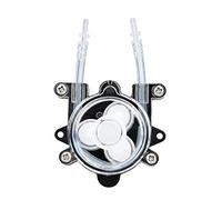 Wakects Mini Pompe Péristaltique DC 12V pour Laboratoire de Bio-Ingénierie - Pompe Biochimique Doseuse Goutte à Goutte pour Débit(2 * 4 (Tuyau))