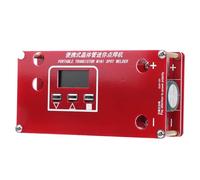 Wakects Mini Poste à Souder par Points Soudeuse à Batterie Machine à Souder Portable Contrôleur D'Impulsion LCD Batterie Lithium 12V Mode Automatique/Manuel avec Fil 10AWG pour Bande