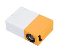 Wakects Mini Projecteur Portable, 1920 X 1080p Full HD LED Home Cinéma Projecteur de Film avec USB AV SD Card Slot Haut-Parleur HiFi pour Le Camping Intérieur et Extérieur (Prise UE)