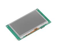 Wakects Module d'écran Tactile Module d'affichage à écran Tactile LCD TFT 4,3 Pouces 480 X 272 RS232 Panneau Résistif Écran de Contrôle Compact 24 V pour Les Utilisateurs 'automatisation