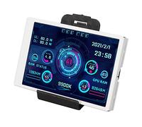 Wakects Moniteur de Température D'ordinateur USB de Type C de 3,5 Pouces, Mini écran LCD avec Plusieurs Thèmes pour la Surveillance de la santé du PC CPU RAM GPU HDD, Résolution (White)