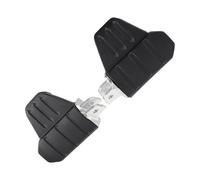 Wakects Motorcycle Foot Pergs Pédale de Frein Pootpegs 2pcs CNC Pégage de Pieds en Caoutchouc en Aluminium pour Goldwing 1800 2018-2024 avec Zone de Conduite Prolongée Contrôle amélioré