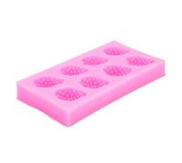 Wakects Moule à Fraises, Moule de Cuisson 3D en Silicone de qualité Alimentaire pour la Décoration de Gâteaux, Utilisation à Haute Température à Dégagement Facile pour la Cuisson et l'artisanat