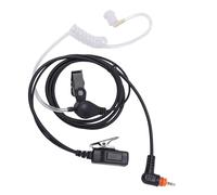 Wakects Oreillette Radio Bidirectionnelle, Réduction de Bruit, Push to Talk | Casque à Tube Acoustique, Construction en ABS et TPU, Utilisation pour la sécurité et la Restauration, compatibilité SL1M