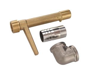 Wakects Outil de oupleur Rapide e Vanne à Couplage Rapide en Laiton et en Acier Inoxydable G3 4 pour l'irrigation par Aspersion de Jardin et de Cour Installation Facile Accès à l'eau