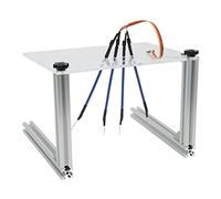 Wakects Outil de Programmation ECU BDM Frame LED, Support BDM Fixe Banc, Performance Stable Plaque Acrylique avec 4 Broches Sonde pour Outils de Réglage Puce ECU