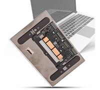 Wakects Pavé Tactile pour Ordinateur Portable, pour 12in A1534 2016 | Compatible avec Core m3 m5 m7 début 2016, multi-touch 4,4 pouces, doré, argent, gris, or rose