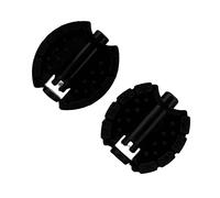 Wakects Pédales de Vélos pour Enfants, Plastique en Plastique pour Les Vélos de Tricycle de Tricycle de Pédale, Accessoires de Pied de Roue Avant, Options de Couleurs Multiples pour Les (Black)