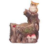 Wakects Planteur de bonsaï à Fleurs Succulentes, Idéale pour Les Plantes, Conception de Dessins Animés Uniques, Décoration Polyvalente, Idéal, étanche, Mini Pot de Végétal Robuste avec Trou de