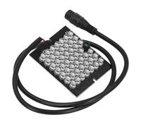 Wakects Plaque Lumineuse Infrarouge IR LED 48 LED 940nm DC 12V, Projecteur pour Nocturne avec Capteur de Lumière intégré pour Caméra de sécurité CCTV