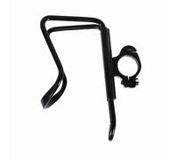 Wakects Porte-gobelet de Moto, Alliage d'aluminium Léger, Support de Boisson Robuste, pour Guidon de Motos et Vélos de 7/8 à 1 Pouce (Black)