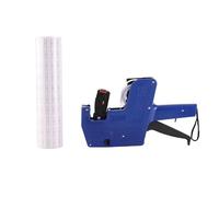 Wakects Prix Gun, Prix Label Machine Prix Tag Maker Pricing Labeller avec imprimé Clair pour Office Retail Shop Store Small Business (Multicolore)