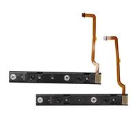 Wakects Rail Latéral de Remplacement, Support Métallique, Rail Coulissant Gauche et Droit en Plastique pour Contrôleurs de Commutateur