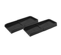Wakects Rain Gutter Down-Spout Extension Gardes PP sans Effort, Construction de l'épreuve Météorologique Durable, Installation Facile, Système de Drainage amélioré, Protège Votre propriété, (Black)