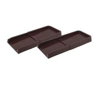Wakects Rain Gutter Down-Spout Extension Gardes PP sans Effort, Construction de l'épreuve Météorologique Durable, Installation Facile, Système de Drainage amélioré, Protège Votre propriété, (Brown)