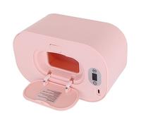 Wakects Réchauffement de l'essuyage pour bébé USB, Réglage de la Température du Référentiel de Chauffage d'essuyage Portable avec Plaque de Chauffage Supérieure, Ajustement de la Température à