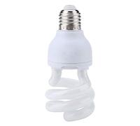 Wakects Reptile UVB, Lampe pour reptiles UVB, 5 W/10 W REPTILAND Desert PRO Compact Lampe UV-B compacte E27 pour reptiles (10 W)