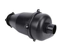 Wakects Séparateur de Collecteur de Poussière PP ABS Séparateur de Poussière Cyclone avec Coude scellé Outil de Capture de Particules Fines Installation Gratuite pour Aspirateurs Secs et Humides