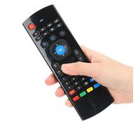 Wakects Souris Air sans Fil, Télécommande 2,4G Motion Sensing 6 Axe Gyroscope G Sensor, Apprentissage Infrarouge Clavier Complet avec Contrôle du Poignet pour TV PC Projecteur
