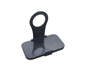 Wakects Support Mural Pliable pour Téléphone, Extension de 3,54 Pouces | Construction ABS, poignée d\'angle de 90 degrés, organisateur de Station de charge, support de salle de bain de chevet de