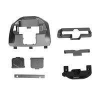 Wakects Support Pivotant pour écran de Voiture en Alliage d'aluminium ABS, Support Rotatif dans 4 Directions, 15 Degrés vers Le Haut et vers Le Bas, 30 Degrés Gauche Droite pour Modèle 3 Y