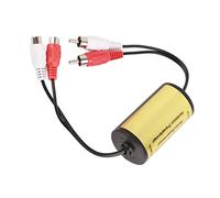 Wakects Suppresseur de Bruit de Voiture, Filtre d'amplificateur Audio d'isolateur de Boucle de Sol pour Améliorer la Radio, Réduire le Bruit, de Meilleurs Effets Sonores avec une Conception