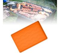 Wakects Tapis de Cuisson en Silicone de qualité Alimentaire, Housse de Protection pour Four à -Ondes, Design Tout Compris Aide à Réduire Les Résidus et Permet Un Nettoyage Facile pour l'extérieur