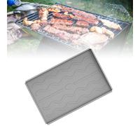 Wakects Tapis de Cuisson en Silicone de qualité Alimentaire, Housse de Protection pour Four à -Ondes, Design Tout Compris Aide à Réduire Les Résidus et Permet Un Nettoyage Facile pour l'extérieur